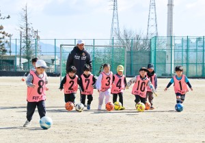 サッカー指導風景1